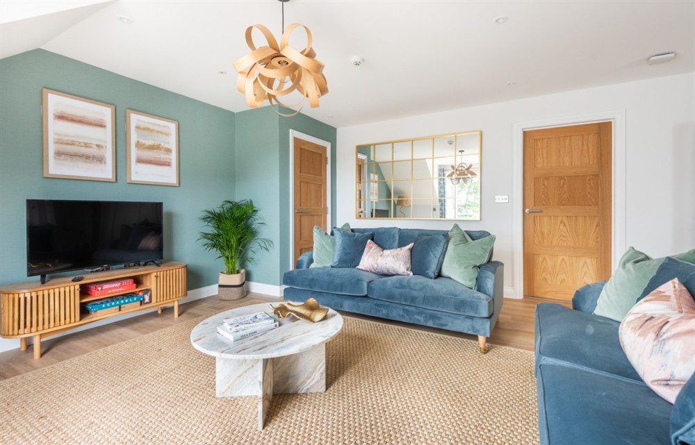 The living area at Hope Retreat in Thurlestone
