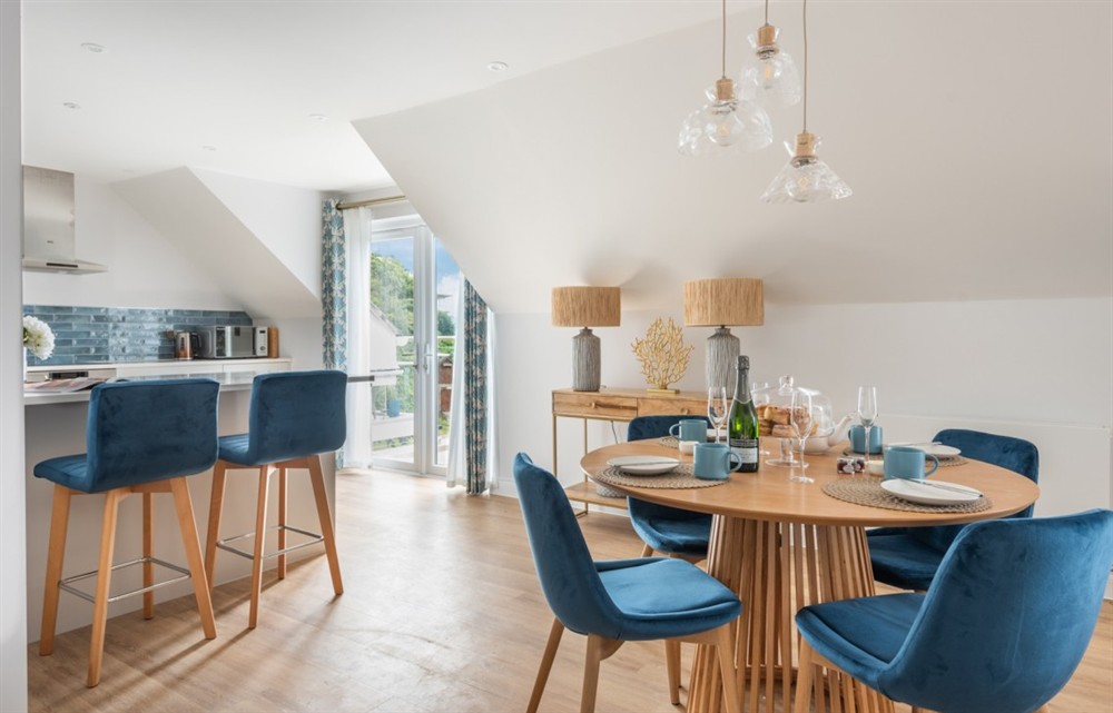 This is the dining room at Hope Retreat in Thurlestone