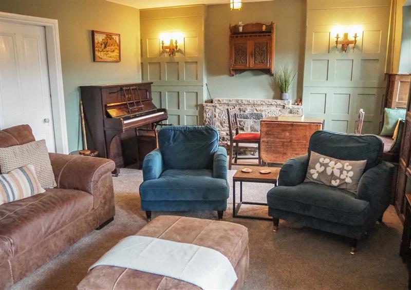 Enjoy the living room at Hope View House, Castleton