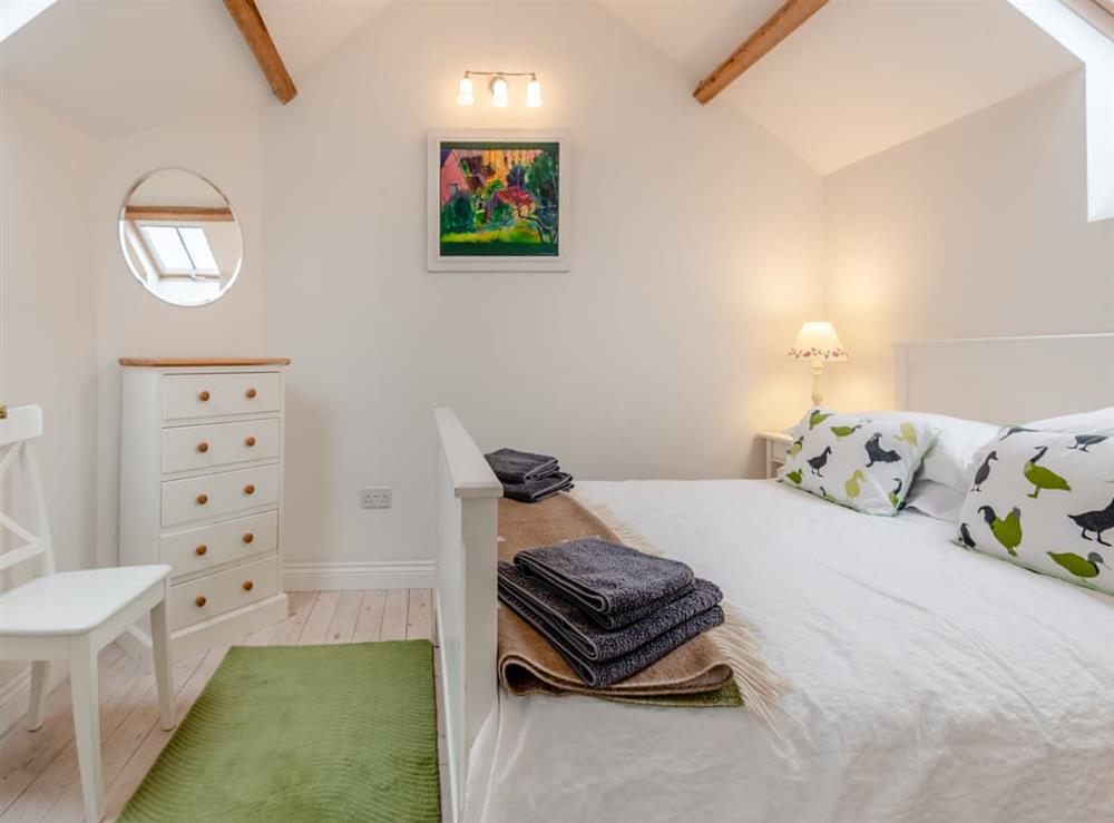 Double bedroom at Hopewell Barn in Hewelsfield, near Lydney, Gloucestershire
