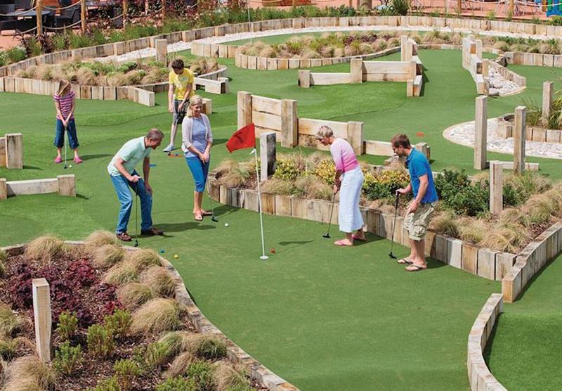 Crazy golf (photo number 17) at Hopton Holiday Village in Hopton–on–Sea, Norfolk