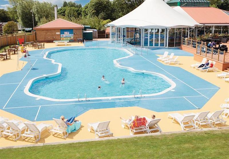 Outdoor heated pool (photo number 12) at Hopton Holiday Village in Hopton–on–Sea, Norfolk