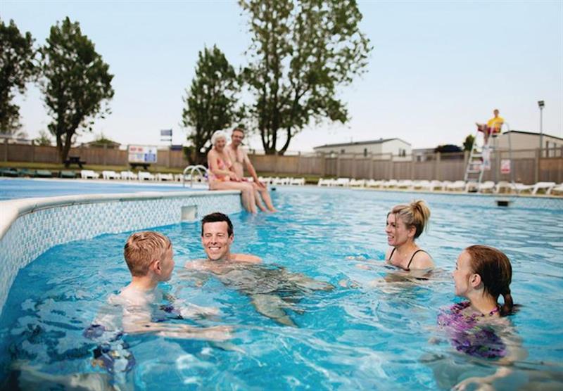 Outdoor heated pool (photo number 13) at Hopton Holiday Village in Hopton–on–Sea, Norfolk