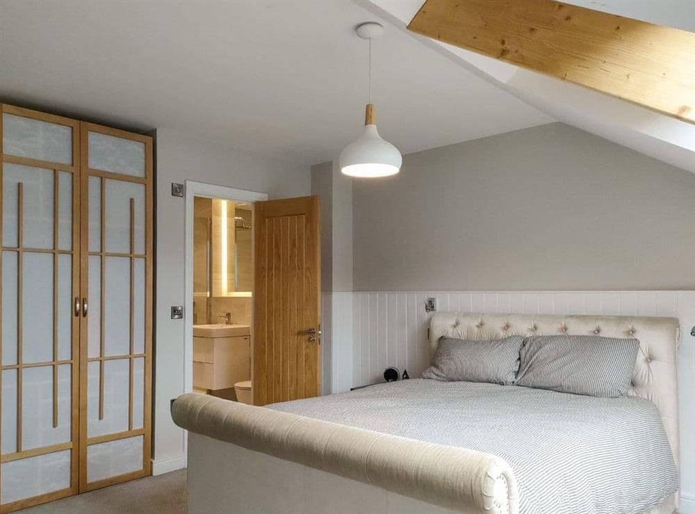 Double bedroom at Horace Mills Penthouse in Cononley, near Skipton, North Yorkshire