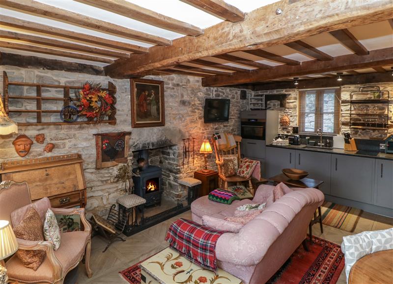The living room at Horders Cottage, Hay-On-Wye
