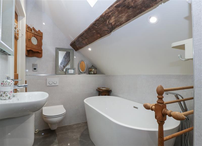 This is the bathroom at Horders Cottage, Hay-On-Wye