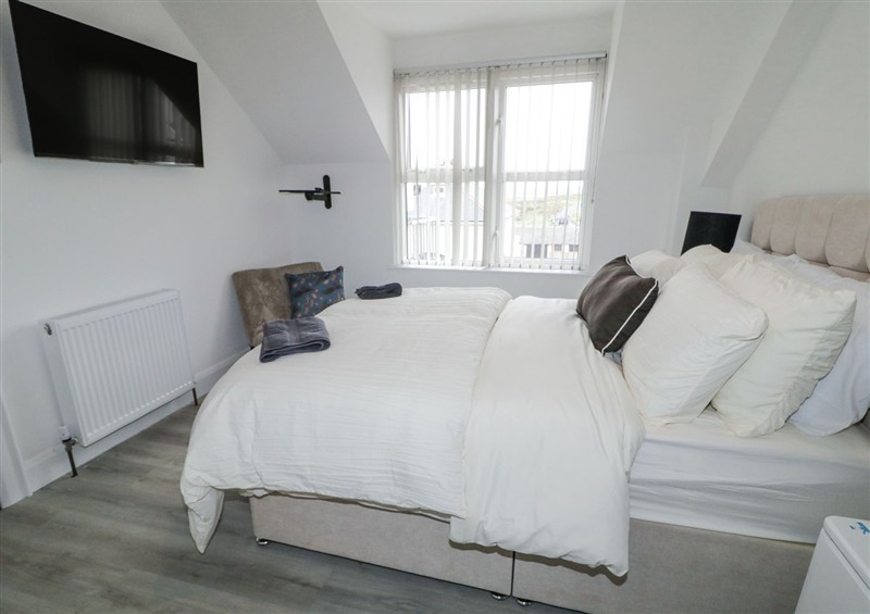 One of the bedrooms at Horizon Apartments, Castlerock