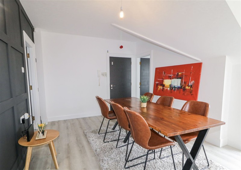 The dining room at Horizon Apartments, Castlerock