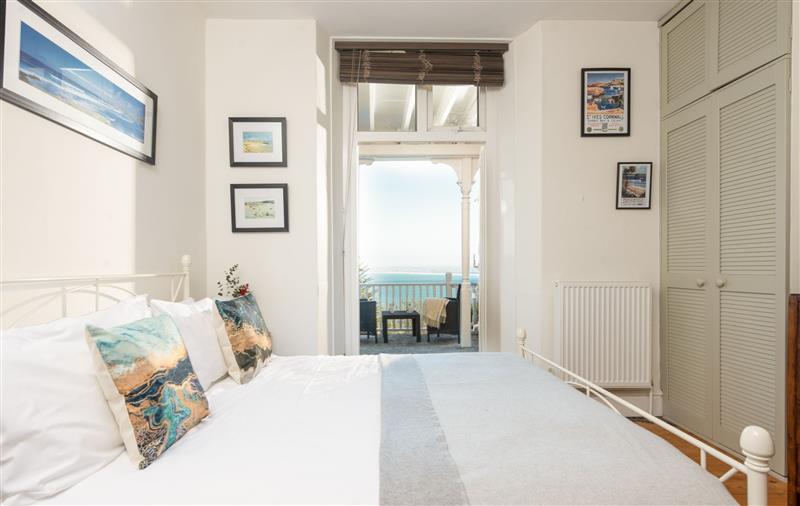 A photo of the bedroom at Horizon Bay, Cornwall