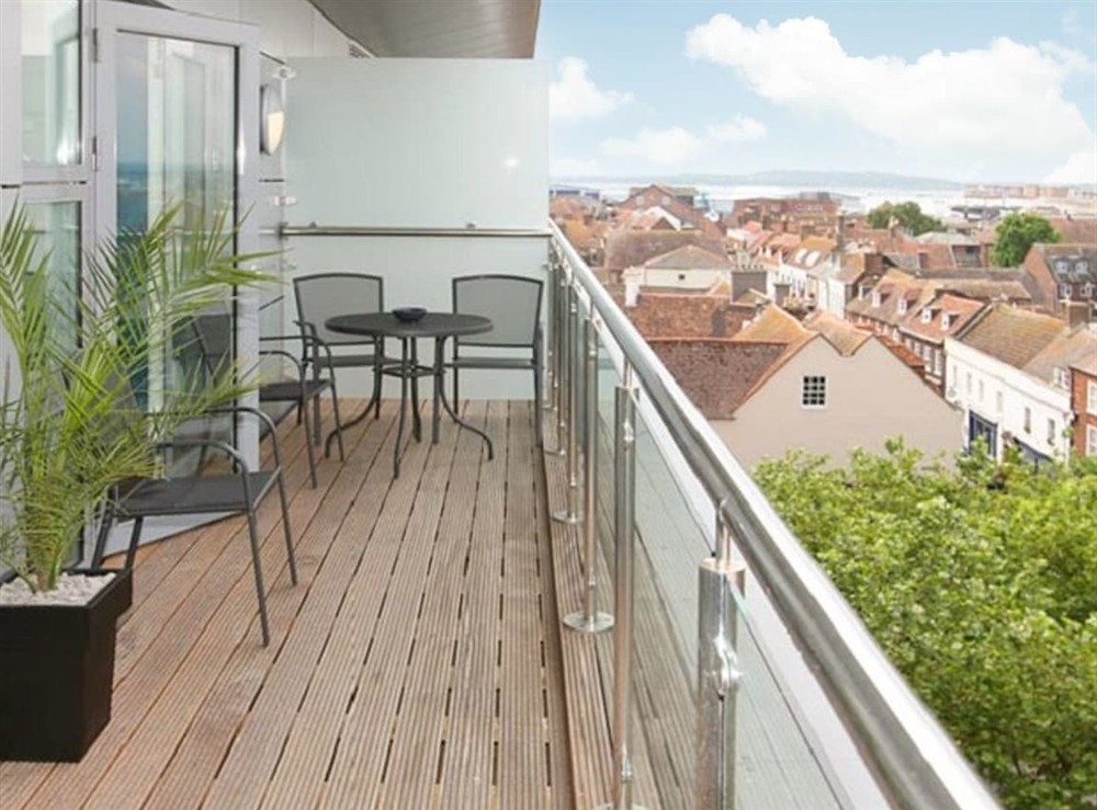 Balcony at Horizon in Poole, Dorset