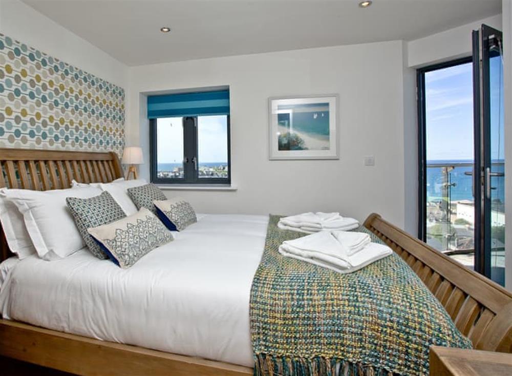 Double bedroom (photo 4) at Horizons View Penthouse in , Newquay