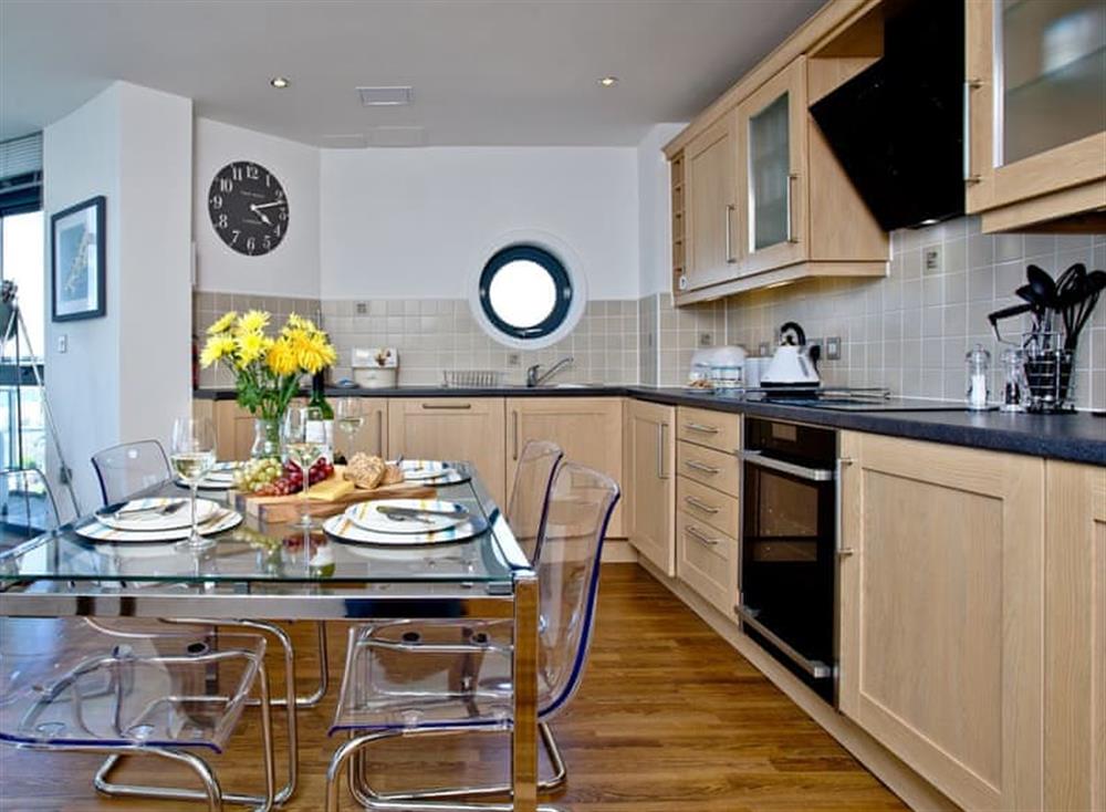 Kitchen at Horizons View Penthouse in , Newquay