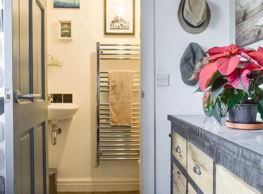 Groundfloor toilet at Hornby Cottage in St. Michaels, Lancashire