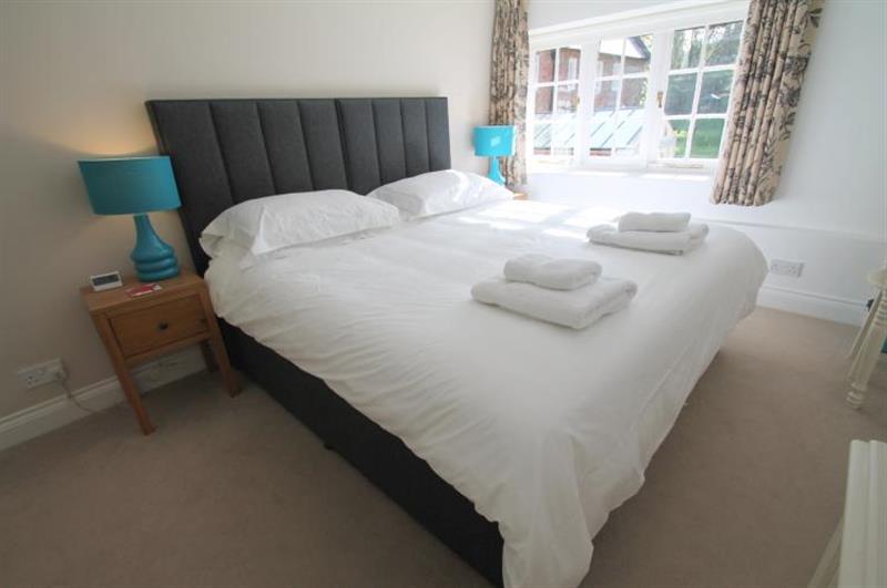 Double bedroom at Horner Cottage, Luccombe