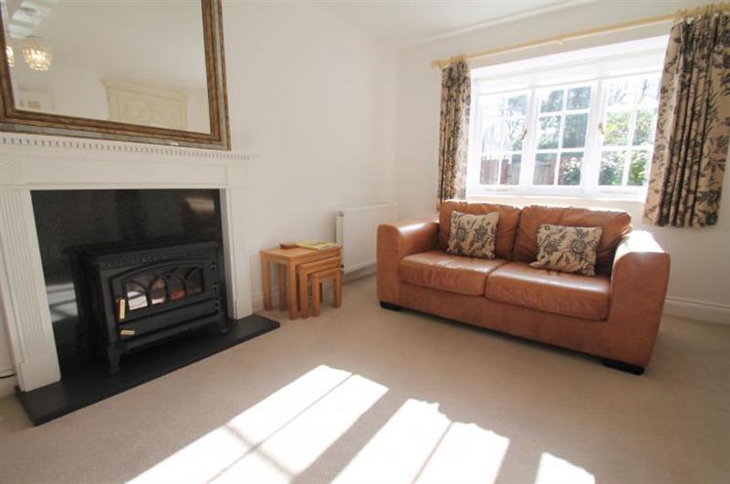 Living room at Horner Cottage, Luccombe