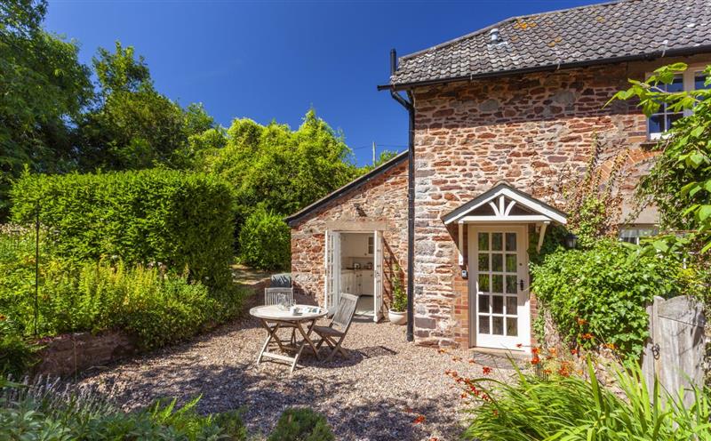 The setting at Horner Cottage, Luccombe