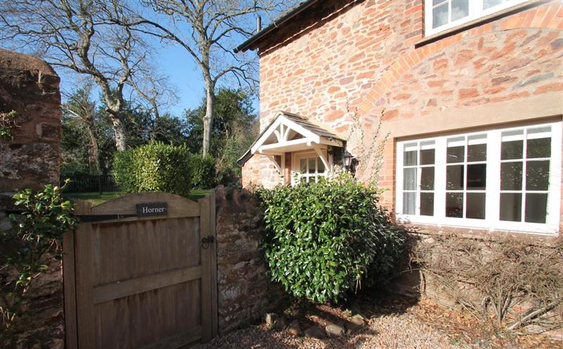 This is the garden at Horner Cottage, Luccombe