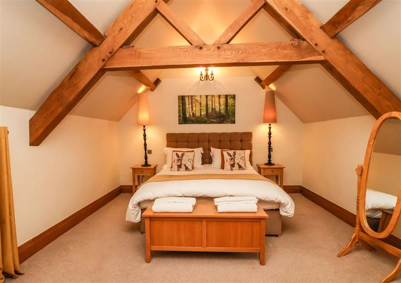 A bedroom in Hornington Lodge at Hornington Lodge, Bolton Percy near Tadcaster
