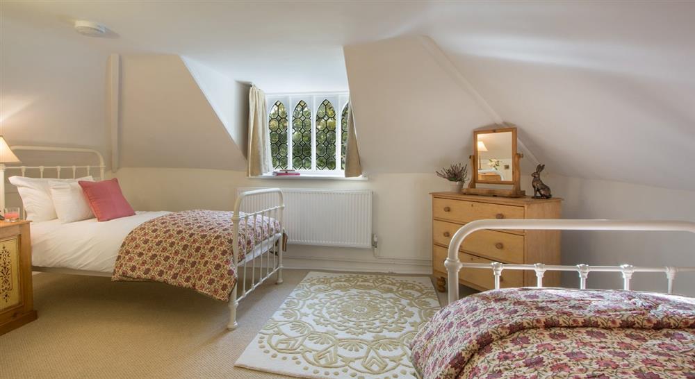 The twin bedroom at Horringer Park Gates in Bury St. Edmunds, Suffolk
