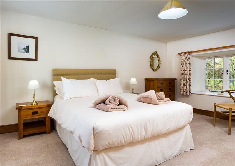 One of the 4 bedrooms at Horrockwood Farm, Ullswater
