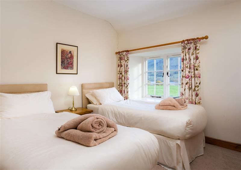 One of the bedrooms at Horrockwood Farm, Ullswater