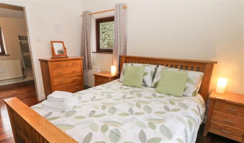 This is a bedroom at Horse Mill Lodge, Buxton