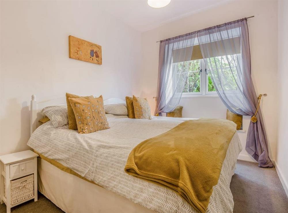 Double bedroom at Horseshoe Cottage in Lympsham, Somerset
