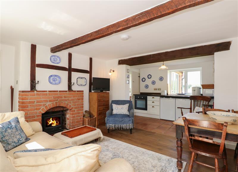 Enjoy the living room at Horseshoe Cottage, Pentney