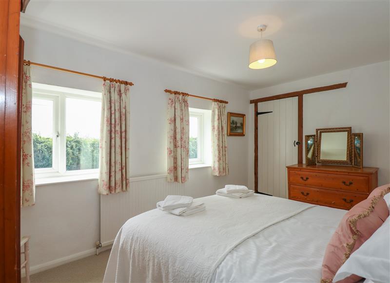 One of the 3 bedrooms at Horseshoe Cottage, Pentney