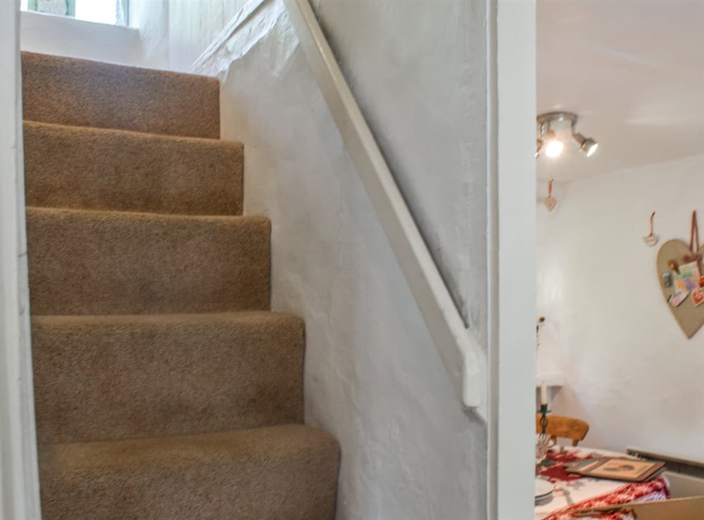 Stairs at Horseshoe Cottage in Starbotton, North Yorkshire