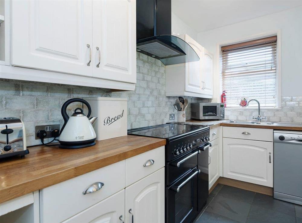 Immaculately presented kitchen area at Horseshoes House, 