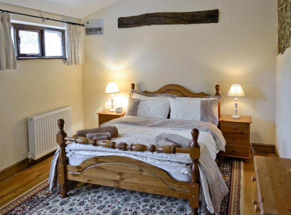 Double bedroom at Horseshoes in Cullompton, Devon