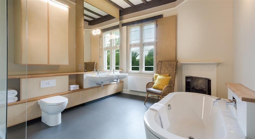 The third bathroom at Horton Court in Nr Chipping Sodbury, Gloucestershire