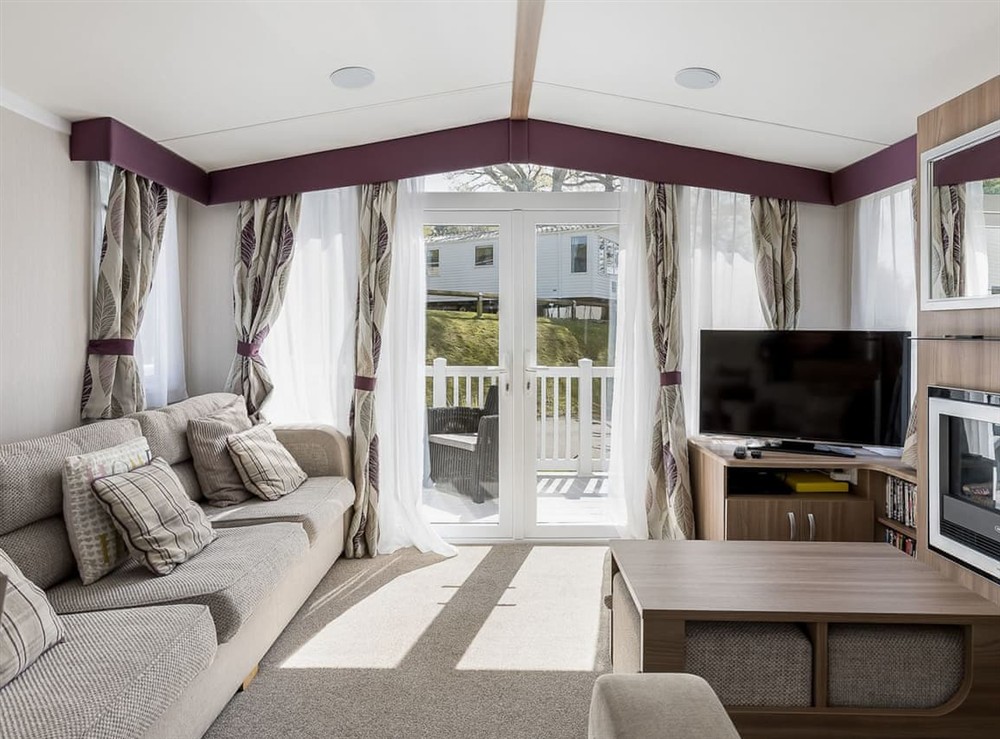 Living area at Hotel du Van in Poole, Dorset