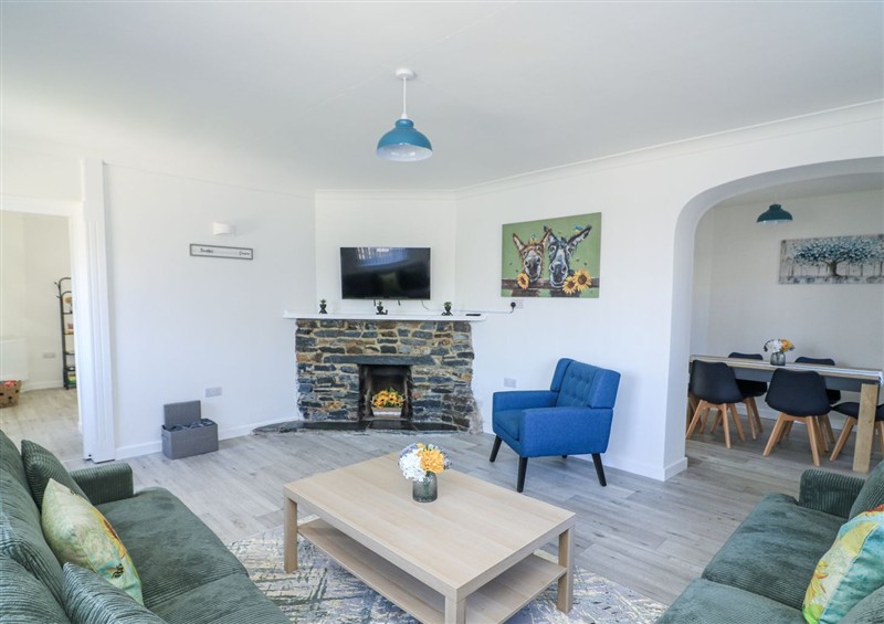 Enjoy the living room at Hougoumont Cottage, Millbrook