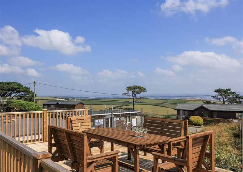 The patio at Hougoumont Cottage, Millbrook