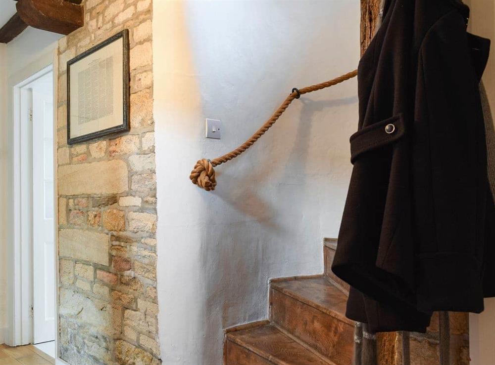 Characterful exposed stone walls and stairs to first floor