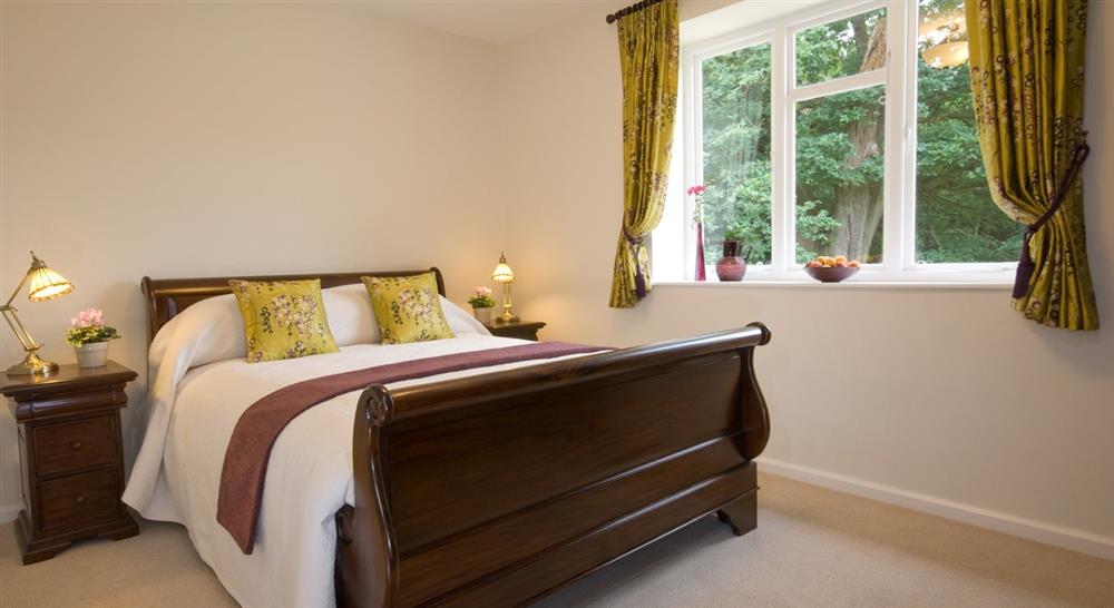 Master bedroom at House By The Dyke in Chirk, Wrexham