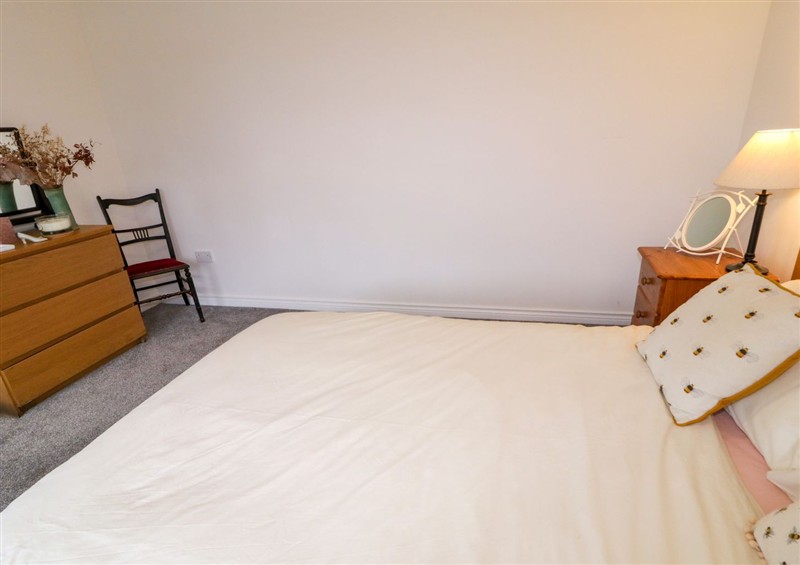 One of the bedrooms at House by the Sea, Glenariffe near Waterfoot