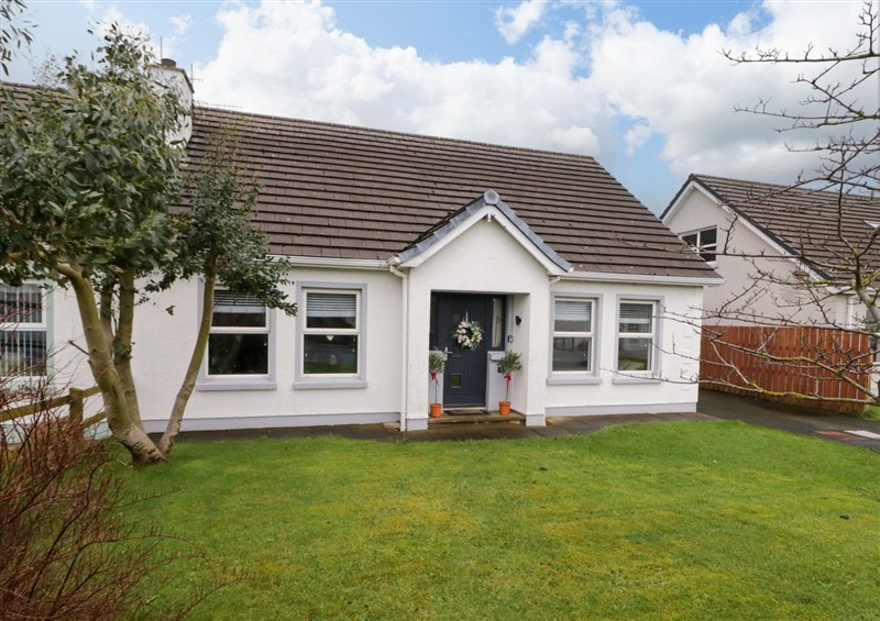 The garden in House by the Sea at House by the Sea, Glenariffe near Waterfoot