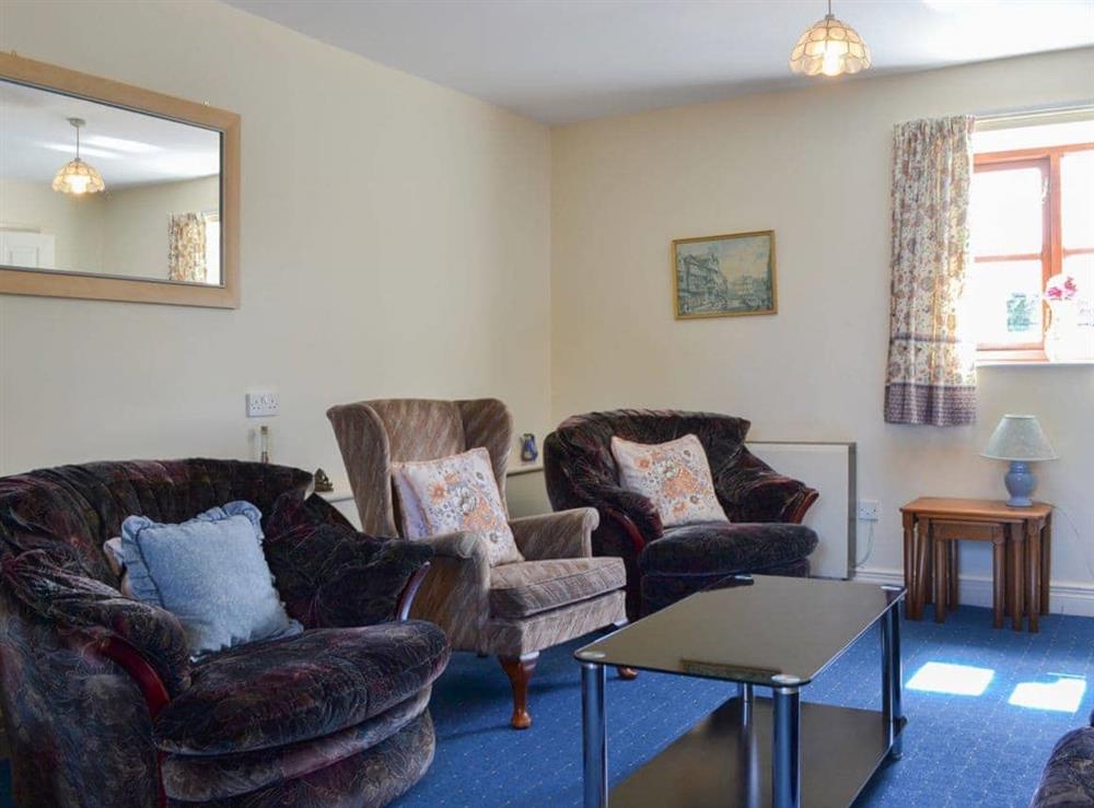Warm and welcoming living room at House in Halford, near Craven Arms, Shropshire
