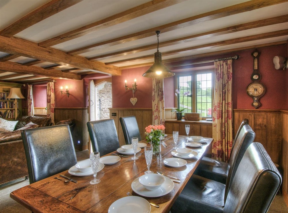 Dining Area at House in the Hills in Near Hay-on-Wye, Powys