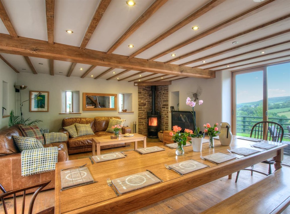 Living area (photo 4) at House in the Hills in Near Hay-on-Wye, Powys