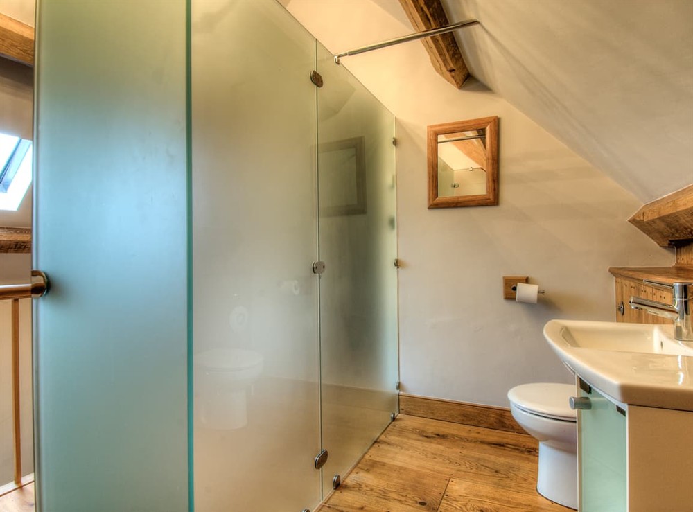 Shower room at House in the Hills in Near Hay-on-Wye, Powys