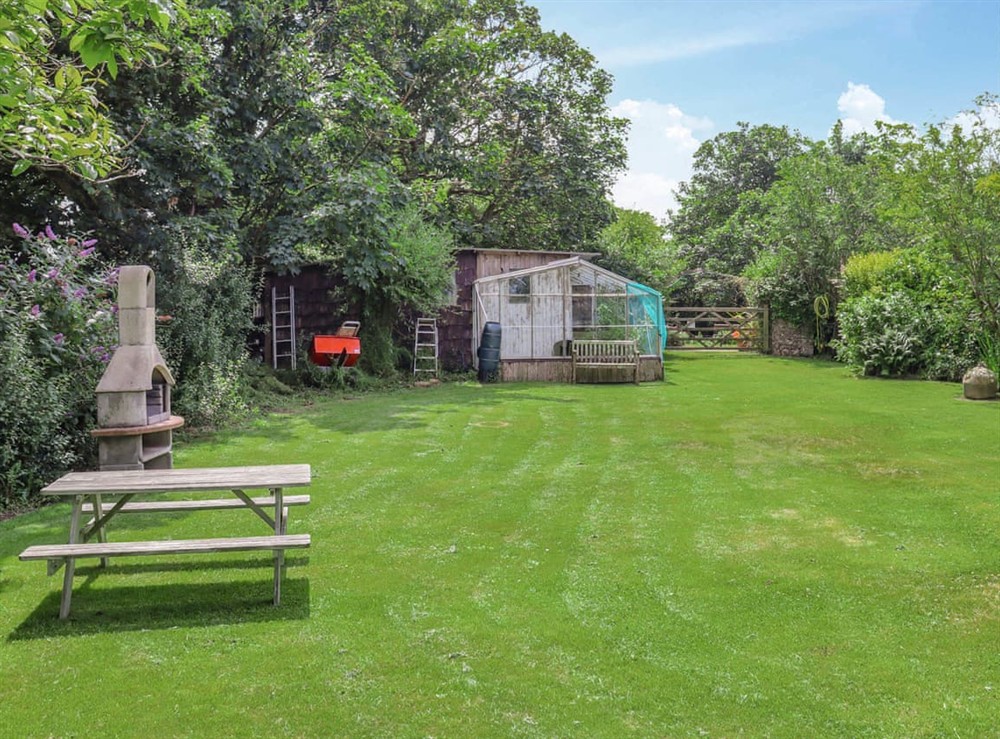 Garden at House Martin in Fishguard, Dyfed