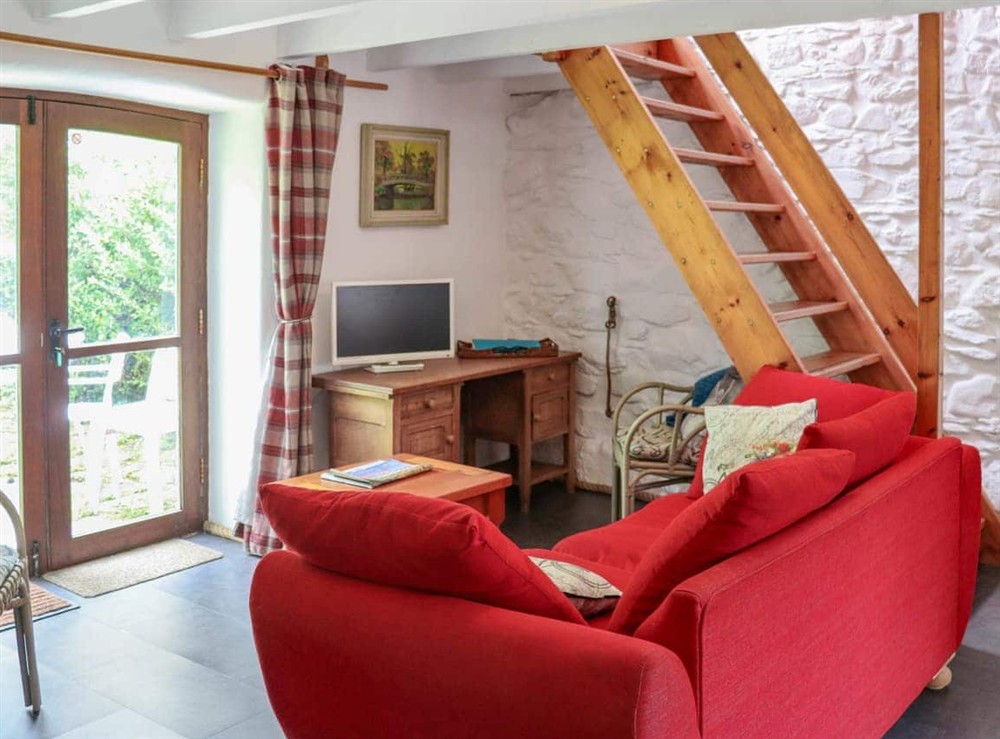 Living area at House Martin in Fishguard, Dyfed