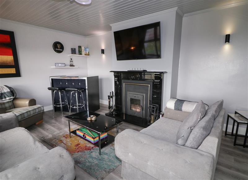 Relax in the living area at House on Ring Fort Hill, Fanad near Downings