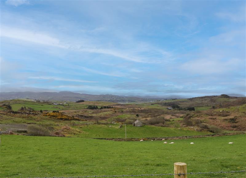 The area around House on Ring Fort Hill at House on Ring Fort Hill, Fanad near Downings