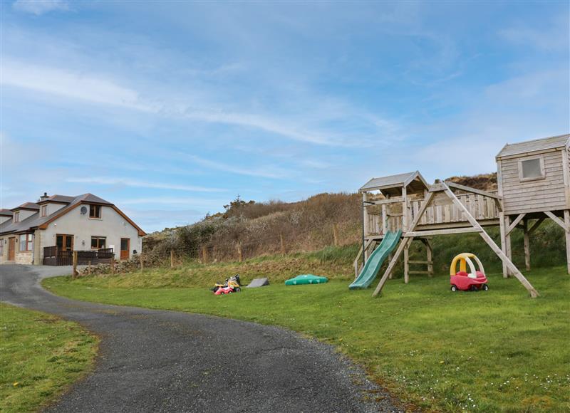 The garden in House on Ring Fort Hill at House on Ring Fort Hill, Fanad near Downings