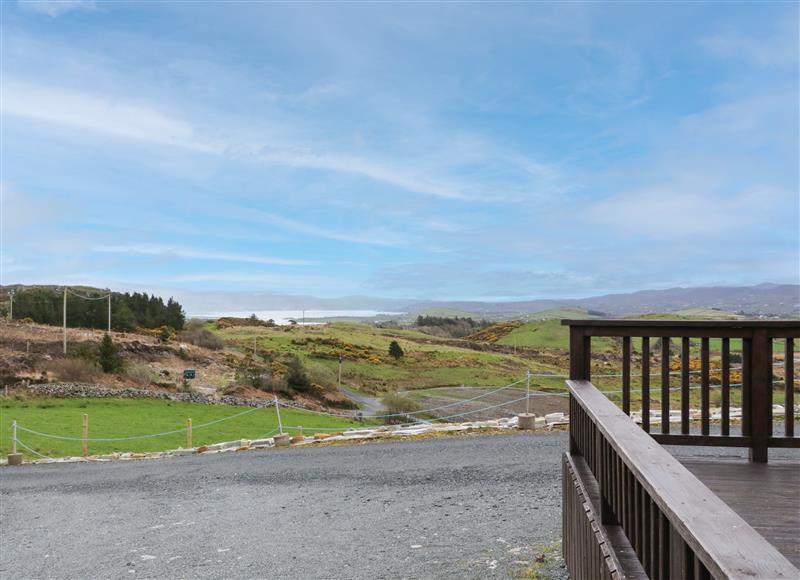 This is the garden at House on Ring Fort Hill, Fanad near Downings